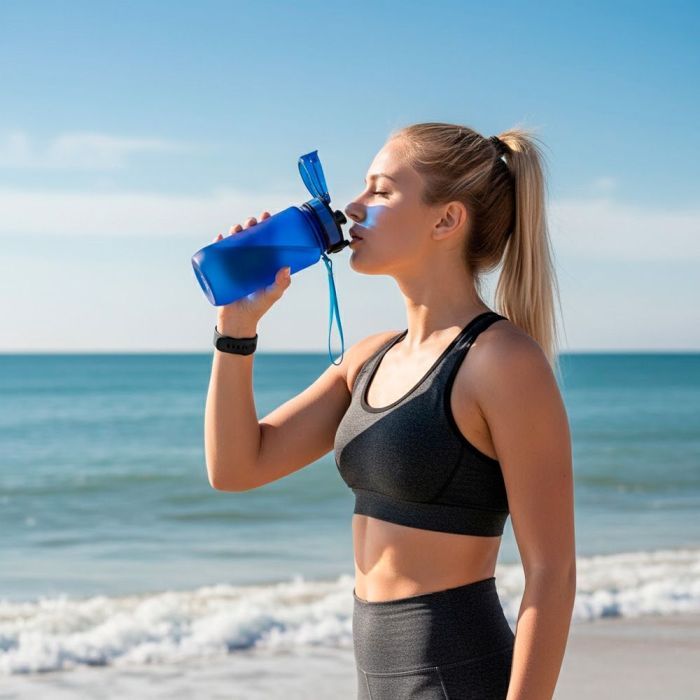 Бутылка для воды Line Art La Plata 600 мл червоний (60014118LA-02) изображение 6