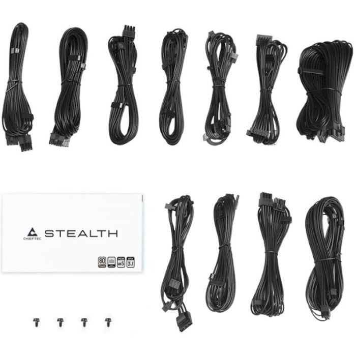 Блок питания Chieftec 1200W Stealth (SPX-1200-FC) изображение 9