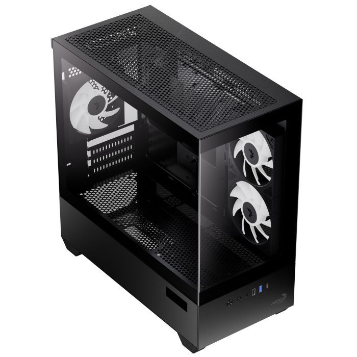 Корпус для ПК AeroCool P300D Digi-G-BK-v1 Black (ACCS-PN05033.11) зображення 5