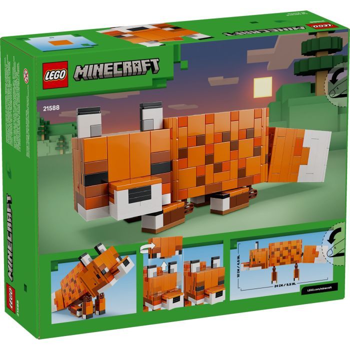 Конструктор LEGO Minecraft Лиса (21588) изображение 8