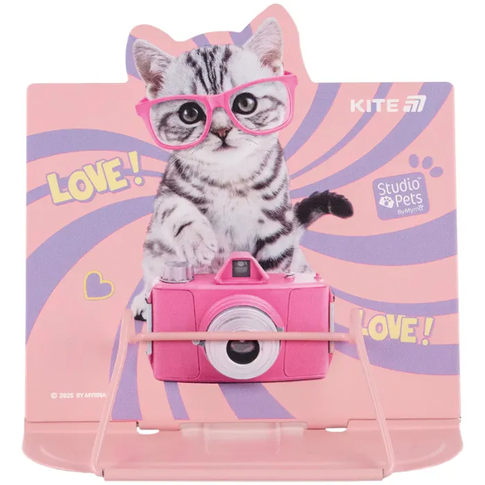 Підставка для книг Kite Studio Pets, металева (SP25-392) зображення 2