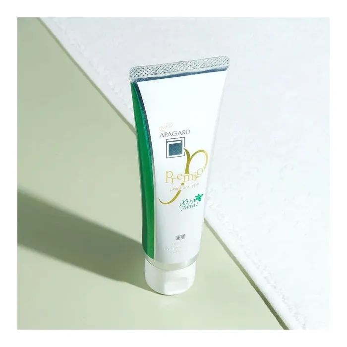 Зубная паста Apagard Premio Extra Mint Укрепляющая эмаль 105 г (4987643122206) изображение 4