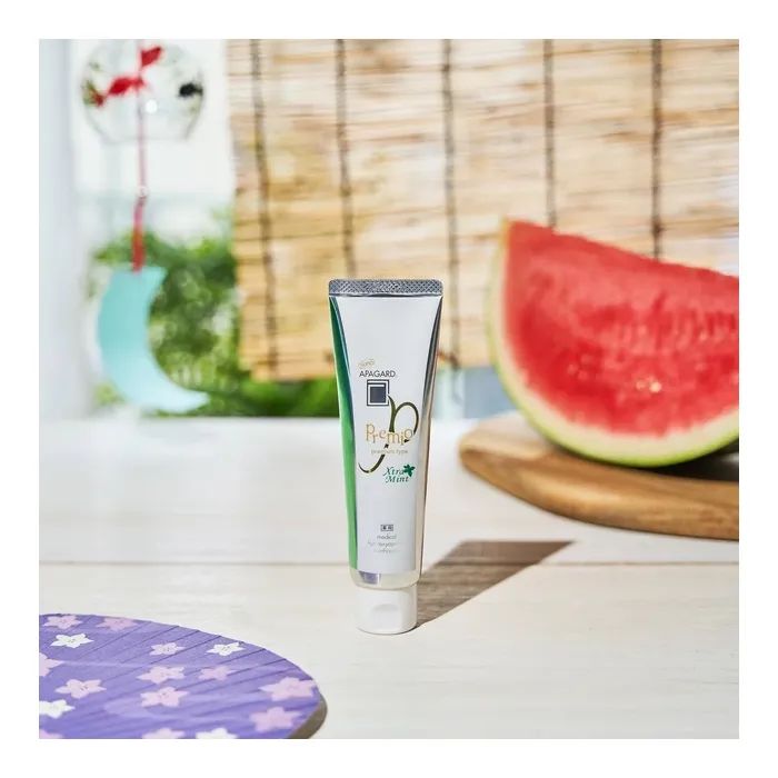 Зубная паста Apagard Premio Extra Mint Укрепляющая эмаль 105 г (4987643122206) изображение 5