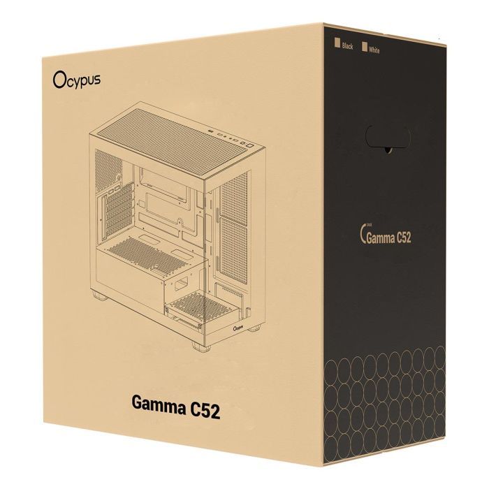 Корпус для ПК OCYPUS GAMMA C52 BK (GAMMA-C52-BKD000XX-GL) изображение 9