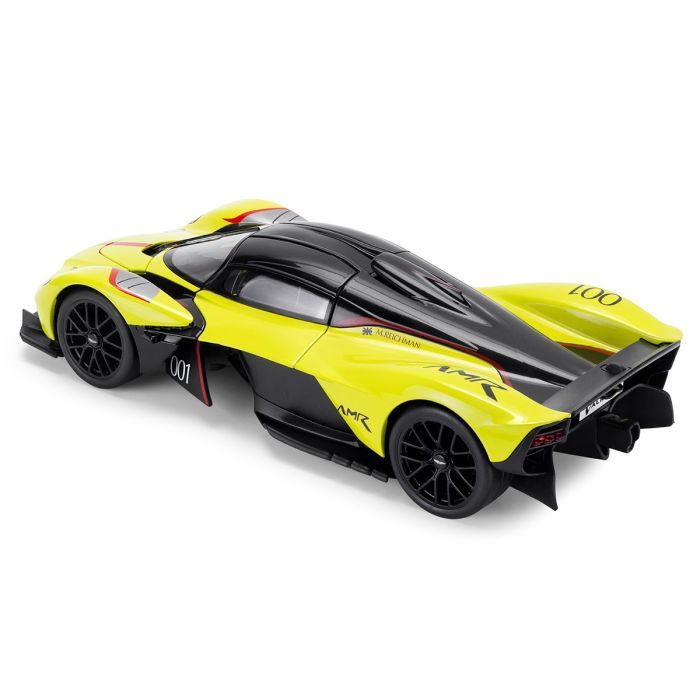 Машина TechnoDrive Aston Martin Valkyrie жовтий 1:18 (250937AMVKLG) зображення 3