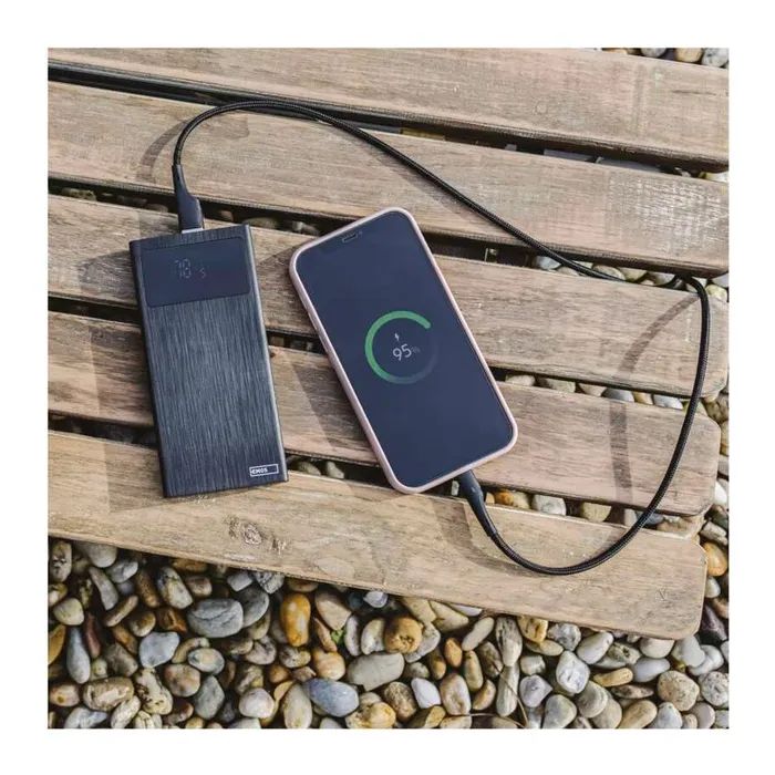 Батарея универсальная EMOS 10000mAh BETAQ 10, 22.5W, black (B0531B) изображение 11