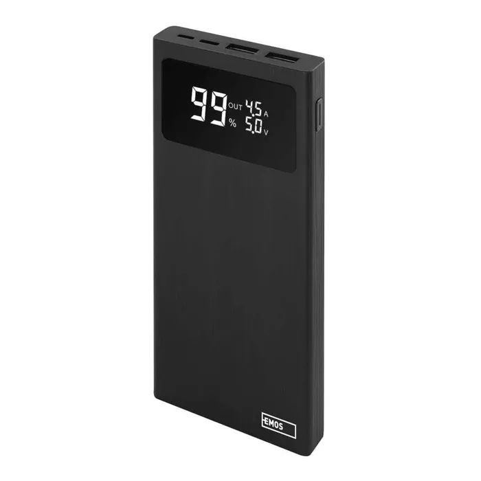 Батарея универсальная EMOS 10000mAh BETAQ 10, 22.5W, black (B0531B) изображение 2