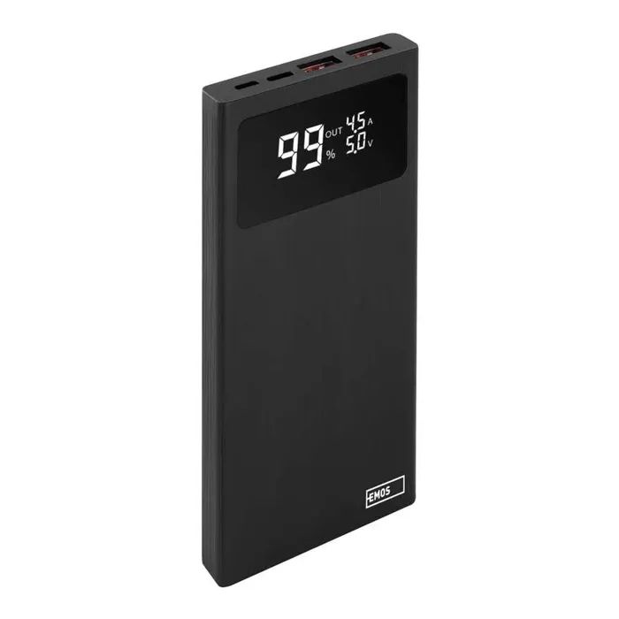 Батарея универсальная EMOS 10000mAh BETAQ 10, 22.5W, black (B0531B) изображение 3