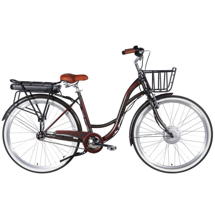 Електровелосипед Dorozhnik 28" eAQUAMARINE BH рама-19" 36B 13А*г 500Вт 2026 зелений (ELB-D-28-136)