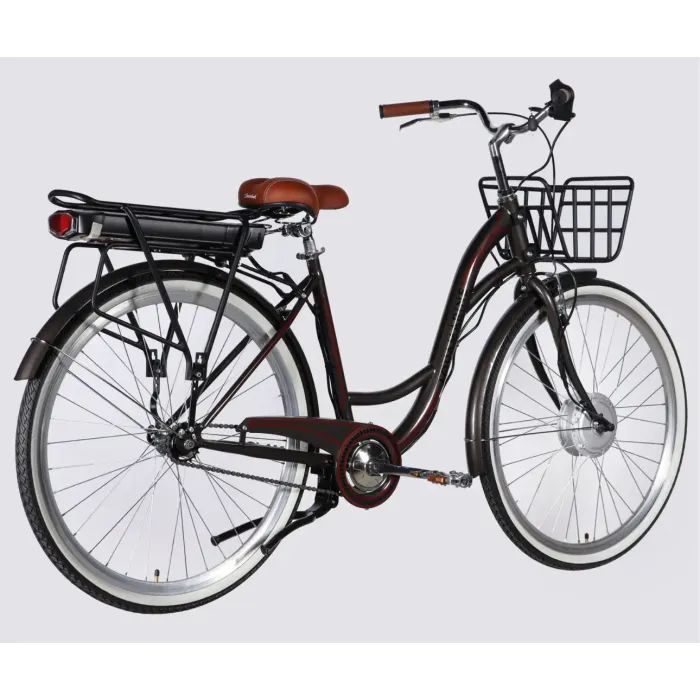 Електровелосипед Dorozhnik 28" eAQUAMARINE BH рама-19" 36B 13А*г 500Вт 2026 зелений (ELB-D-28-136) зображення 3