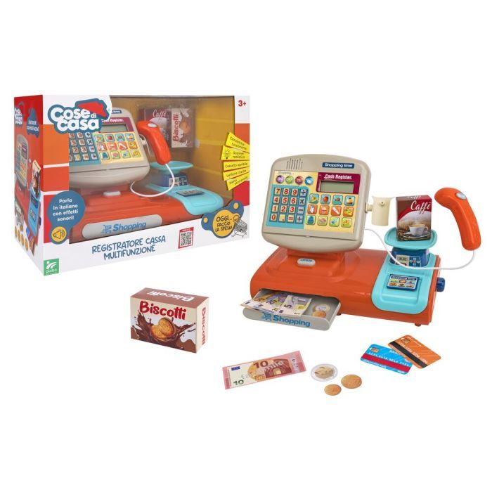 Игровой набор Cose di casa Многофункциональный кассовый аппарат с а (42206)