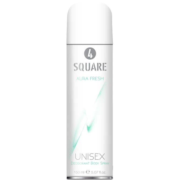 Дезодорант 4 Square Unisex Aura Fresh 150 мл (8699009468083)