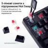 Клавіатура HyperX Origins 2 1800 HX Red USB UA Black (B4QS4AA) зображення 4