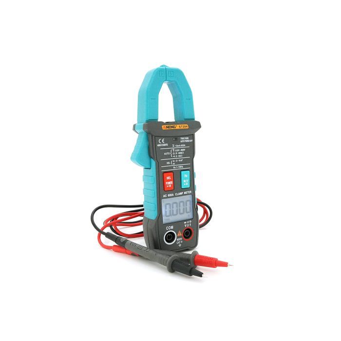 Токовые клещи ANENG ST204 V, A, Ω, Hz. True RMS, NCV, прозвонка. (ST204)