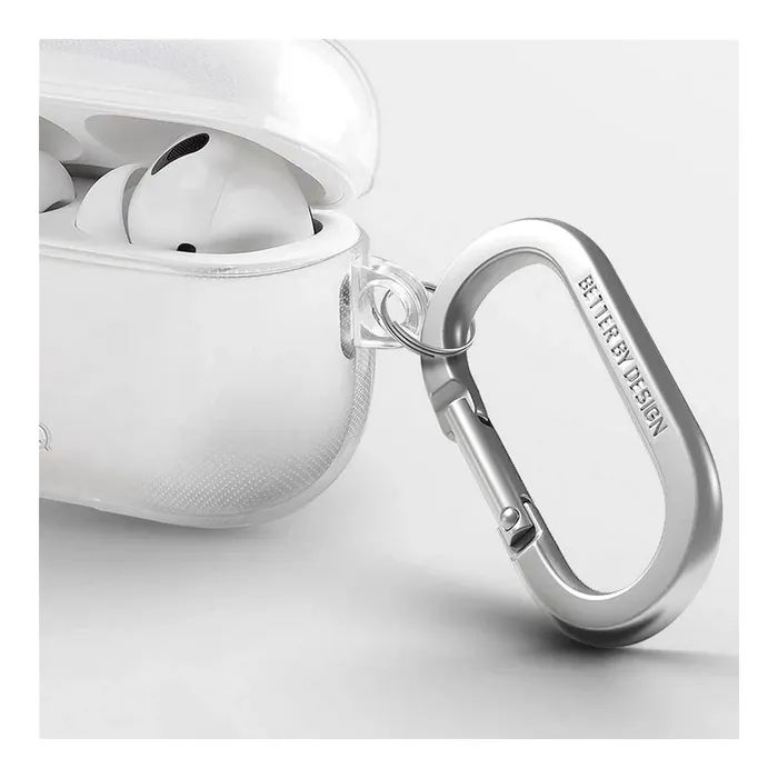 Чехол для наушников Uniq Glase AirPods Pro 2 gen Glossy Clear (8886463683583) изображение 6