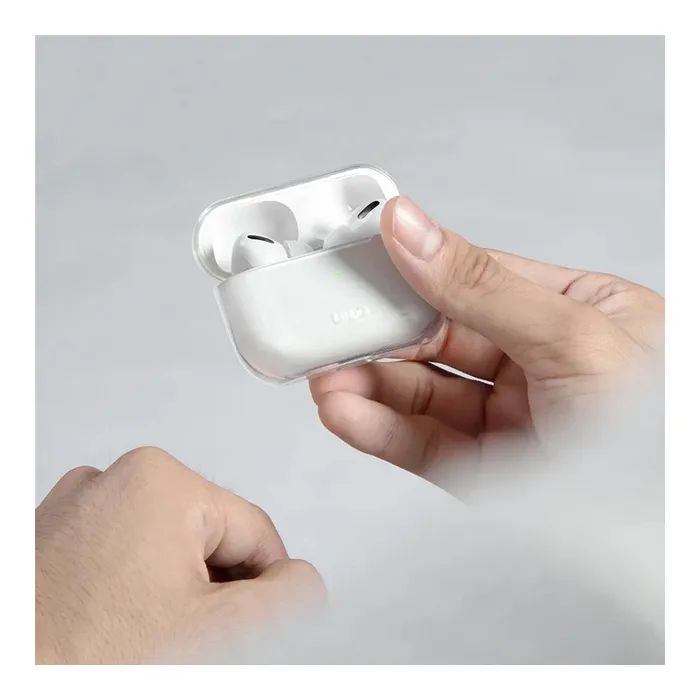 Чехол для наушников Uniq Glase AirPods Pro 2 gen Glossy Clear (8886463683583) изображение 7