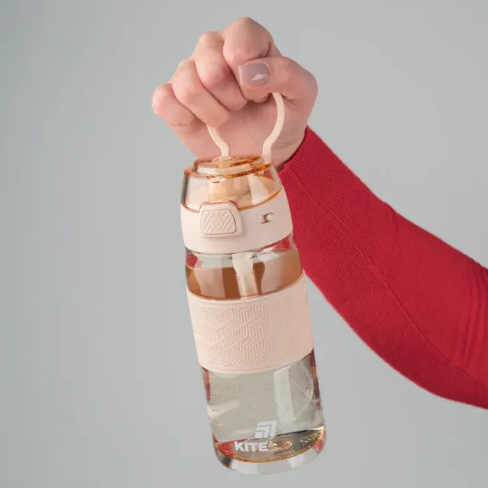 Бутылка для воды Kite K26, 600 мл, бежева (K26-1201-2) изображение 7