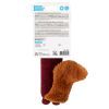 Игрушка для собак WAUDOG Fun Plush Білка трикотаж 18 см (6261) изображение 3