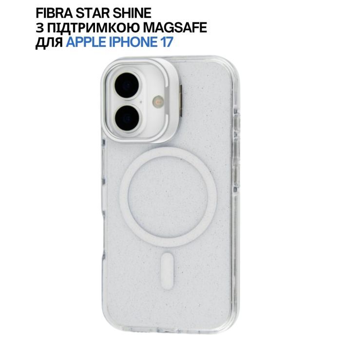 Чехол для мобильного телефона BeCover FIBRA Star Shine MagSafe Apple iPhone 17 Green (715413) изображение 5