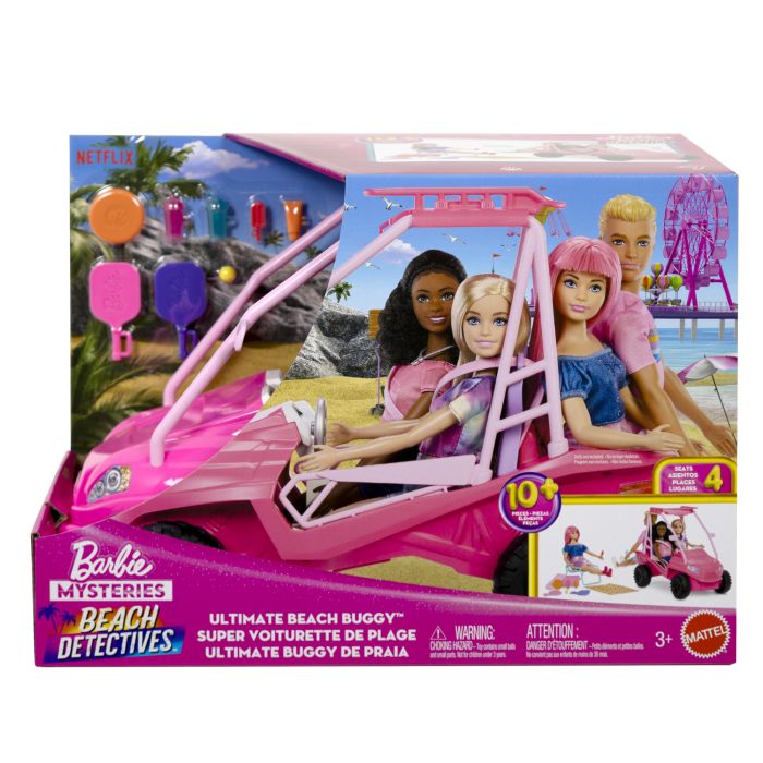 Игровой набор Barbie пляжный багги Таинственные приключения (JFV68) изображение 3
