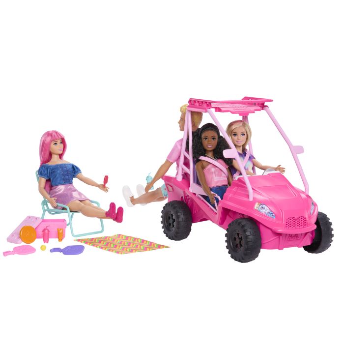 Игровой набор Barbie пляжный багги Таинственные приключения (JFV68) изображение 7