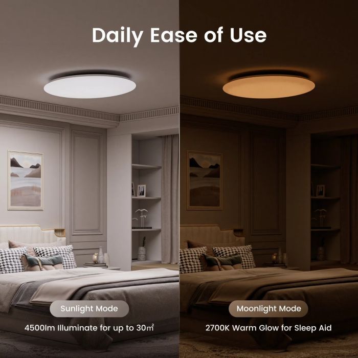 Светильник Yeelight Arwen Ceiling Light 500D RGBIC+Quick Change+Back light (YLXDD-0149) изображение 7