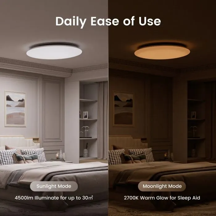 Светильник Yeelight Arwen Ceiling Light 500D RGBIC+Quick Change+Back light (YLXDD-0149) изображение 7