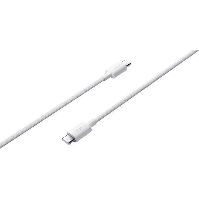 Дата кабель USB-C to USB-C 1.0m 60W 3A braided white Xiaomi (1169401) изображение 2