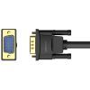 Кабель мультимедийный VGA M to VGA M 1.0m ferrite black Vention (DAEBF) изображение 2