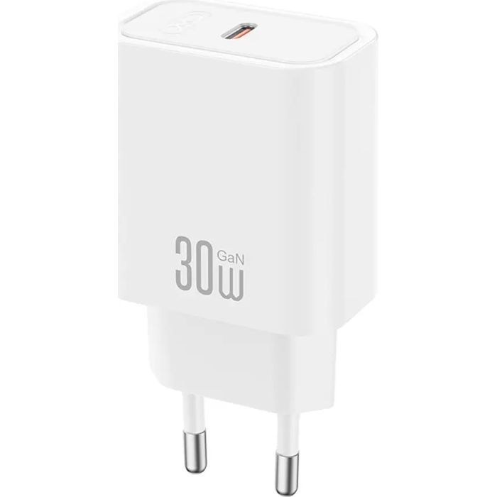 Зарядний пристрій XO USB-C PD30W white (CE41.white) зображення 3
