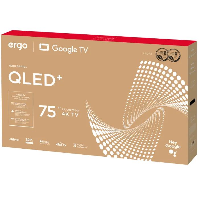 Телевізор Ergo 75JUQ7500 зображення 10