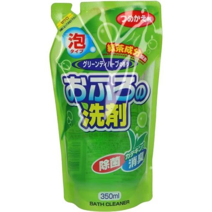 Пена для чистки ванн Rocket Soap Bath Cleaner Foam Green Tea 350 мл (4903367090836)