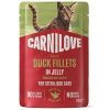 Влажный корм для кошек Carnilove Jelly Duck with Catnip Sterilised 85 г (8595602584727)