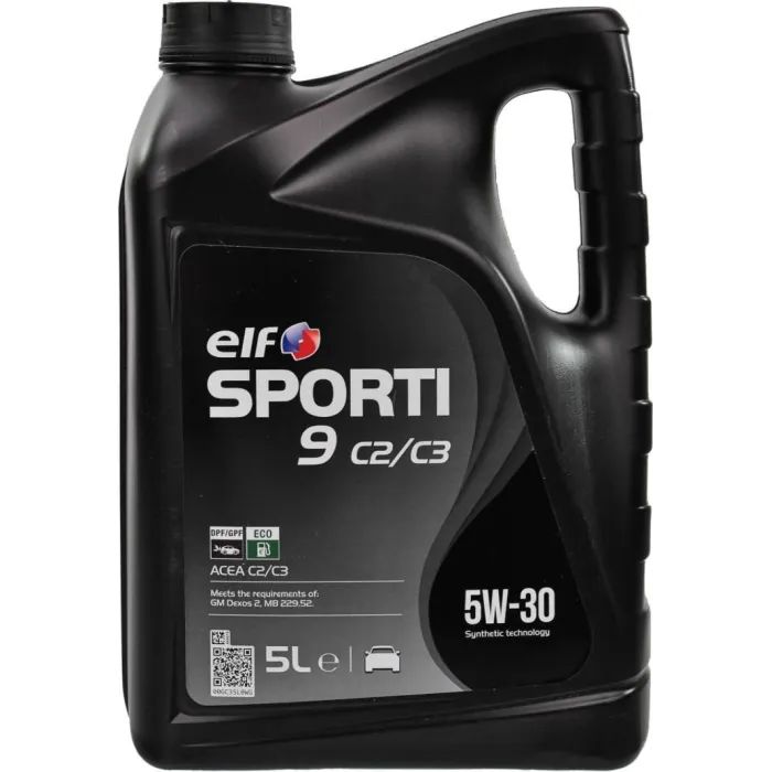 Моторное масло ELF SPORTI 9 RP C2/C3 5W-30 5л (235061)