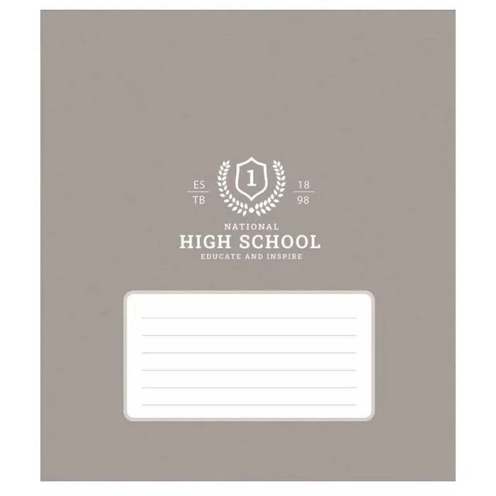 Зошит Школярик High school 12 аркушів клітинка (012-3657K) зображення 2