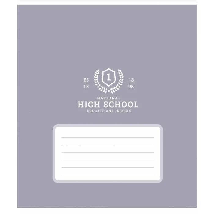 Зошит Школярик High school 12 аркушів клітинка (012-3657K) зображення 3