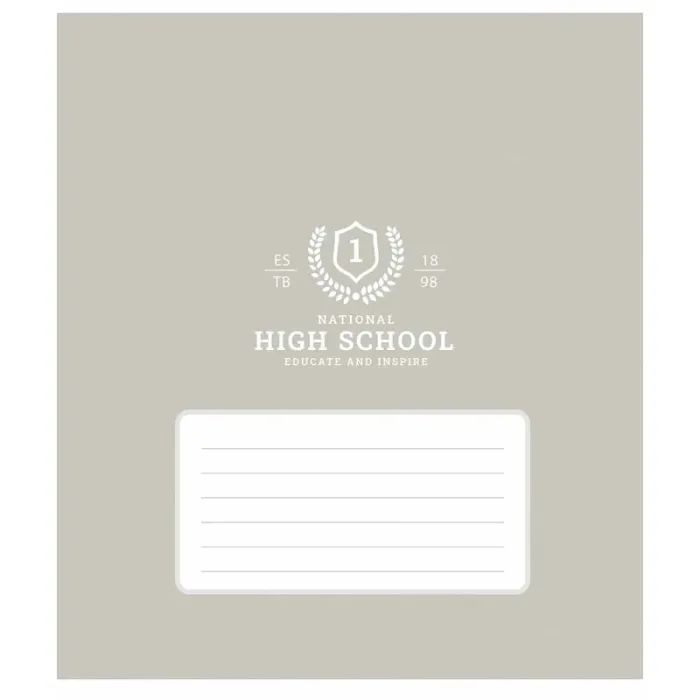 Зошит Школярик High school 12 аркушів клітинка (012-3657K) зображення 5