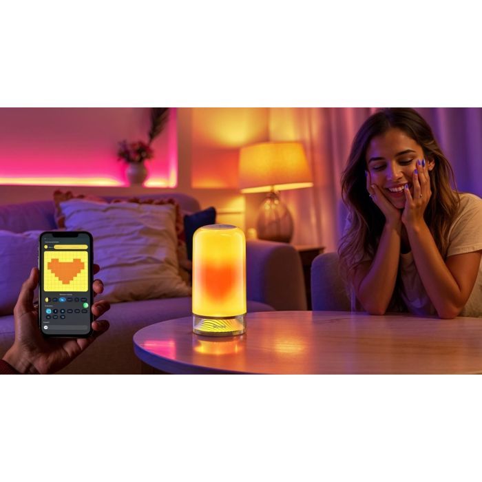 Світильник Govee H6022 Table Lamp 2, RGBICWW, WI-FI/Bluetooth, білий (H60223D1) зображення 6