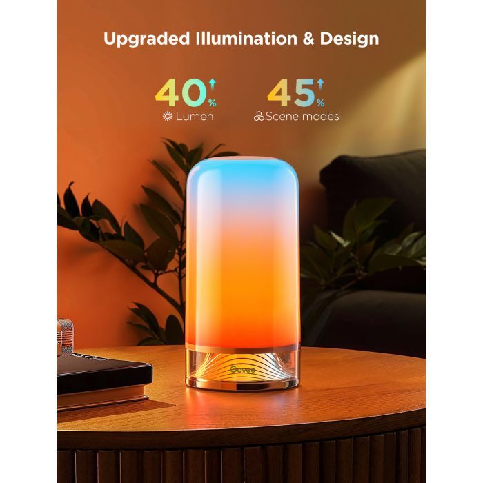 Світильник Govee H6022 Table Lamp 2, RGBICWW, WI-FI/Bluetooth, білий (H60223D1) зображення 9