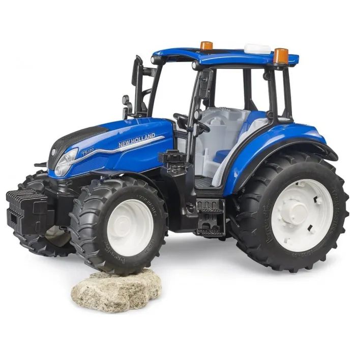 Масштабна модель автомобіля Bruder Трактор New Holland T5.120 (02184) зображення 3