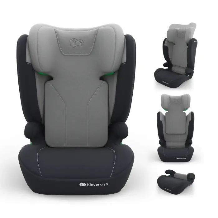 Автокресло Kinderkraft i-Spark 2 Plus i-Size Grey (KCISPA02GRYPL00) (5902533931484)