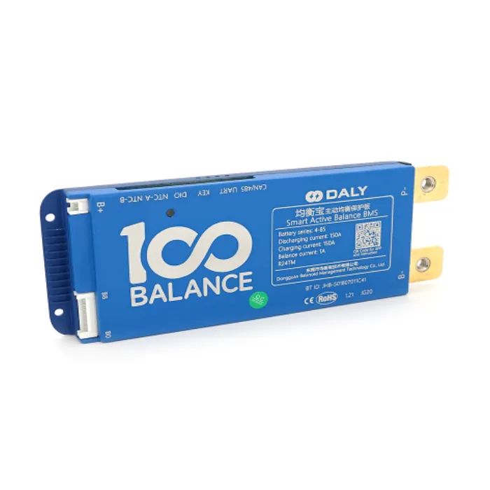 BMS контроллер DaLy LiFePO4 4-8S 150A c Bluetooth CAN активный балансир (DaLy 4-8S/150A)