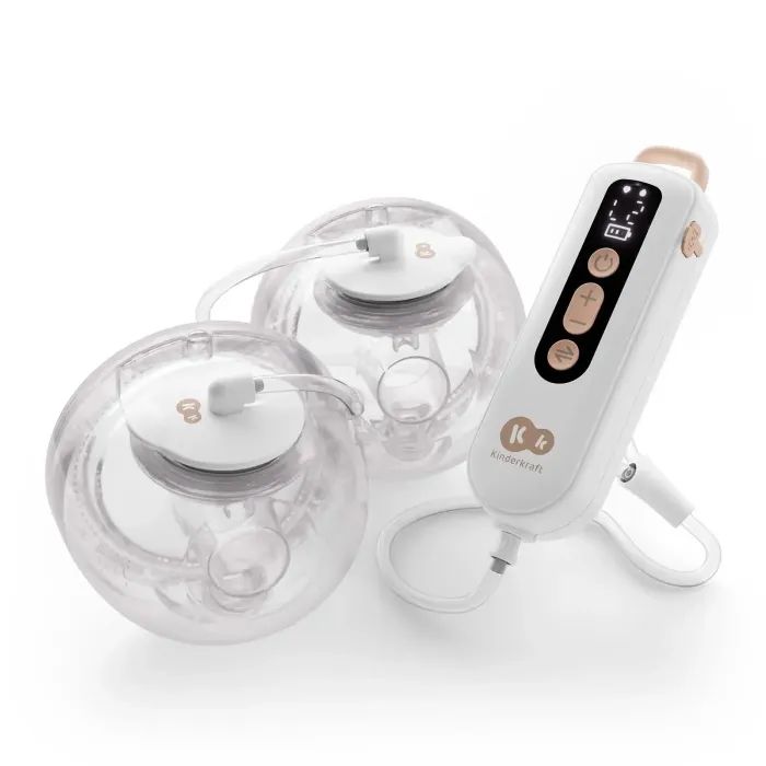 Молоковідсмоктувач Kinderkraft подвійний електричний GentleFlow Gold (5902533931040) зображення 2
