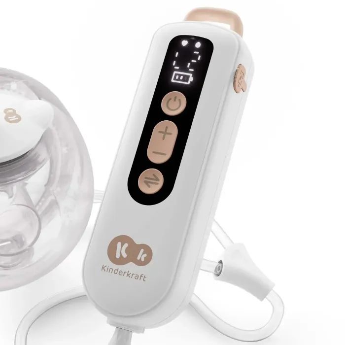 Молоковідсмоктувач Kinderkraft подвійний електричний GentleFlow Gold (5902533931040) зображення 3