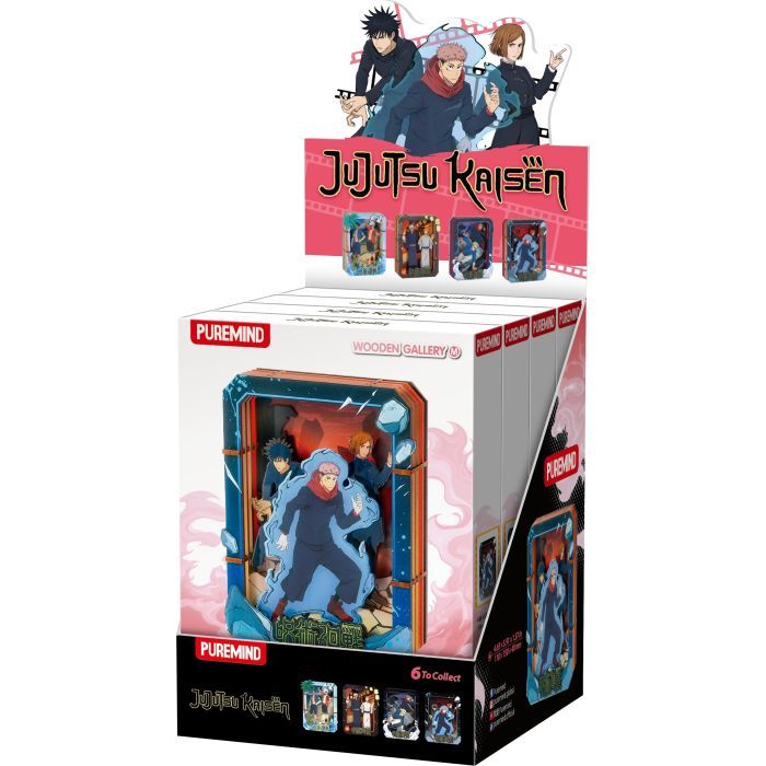 Пазл Puremind 3D Jujutsu Kaisen Wooden Gallery-M (2757) изображение 10