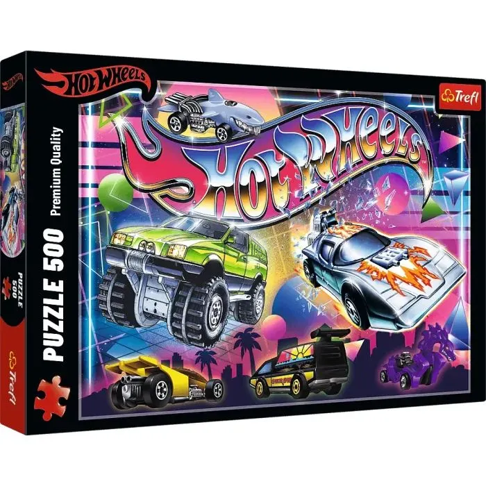 Пазл Trefl Hot Wheels атмосфера 80-х 500 елементів (5900511375381)