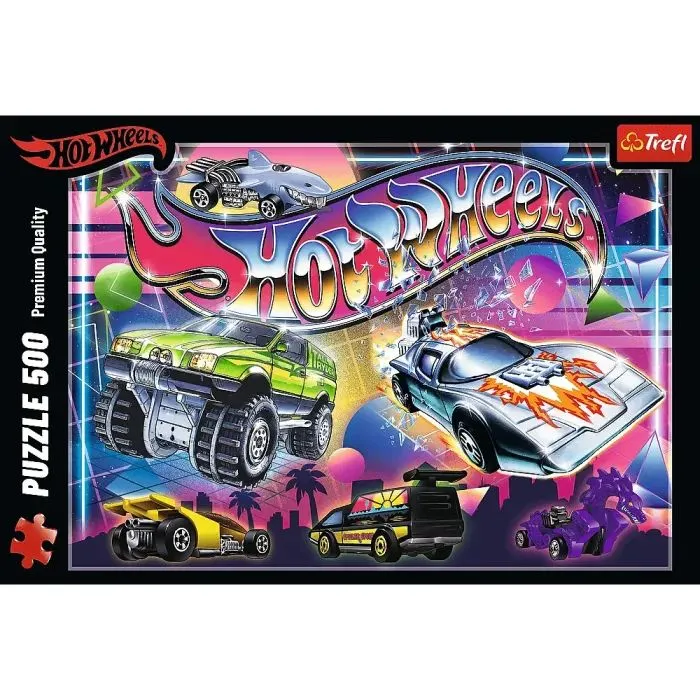 Пазл Trefl Hot Wheels атмосфера 80-х 500 елементів (5900511375381) зображення 3