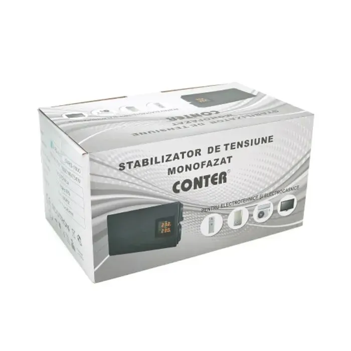Стабилизатор напряжения Conter SVRS-1000VA/750W (CR-SVRS-1000) изображение 2