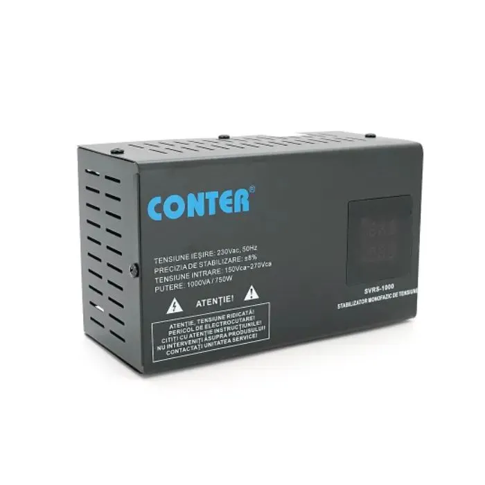 Стабилизатор напряжения Conter SVRS-1000VA/750W (CR-SVRS-1000) изображение 3