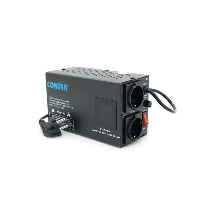 Стабилизатор напряжения Conter SVRS-1000VA/750W (CR-SVRS-1000) изображение 5
